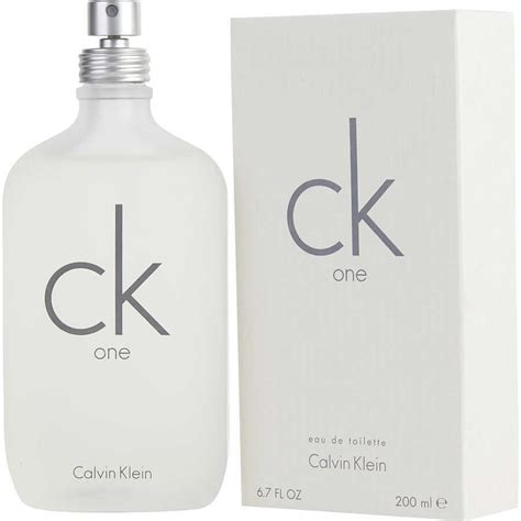 calvin klein ck-one eau de toilette unisex 200 milliliter|calvin klein perfume unisex.